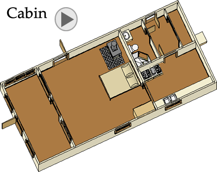 Floor Plan Cabin